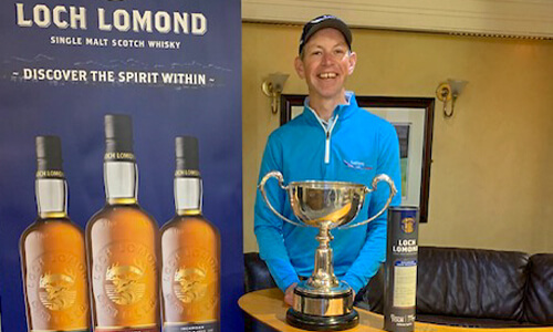 Cheers! Cameron wins the Loch Lomond Whiskies PGA Scottish Championship