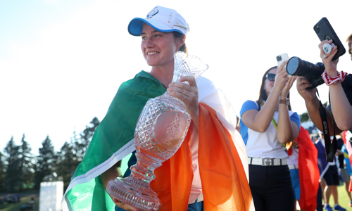 ‘Role model’ Leona Maguire will boost female golf in Ireland