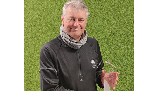 Steve Robinson named England Golf's Coach of the Year