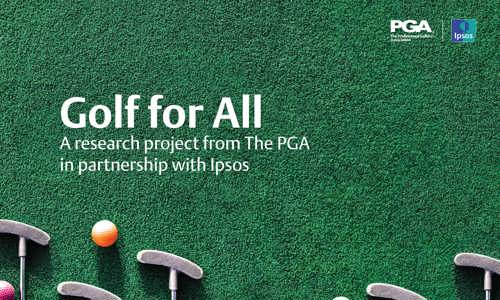 Introducing the Golf for All research project – in partnership with Ipsos