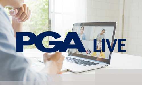 PGA Live series returns with two special webinars