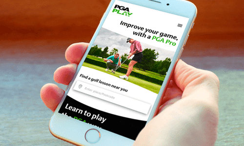 PGA Play – A platform to market PGA Members to thousands of golfers looking for lessons