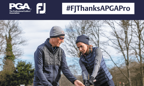 The PGA and FootJoy relaunch #FJThanksaPGAPro campaign