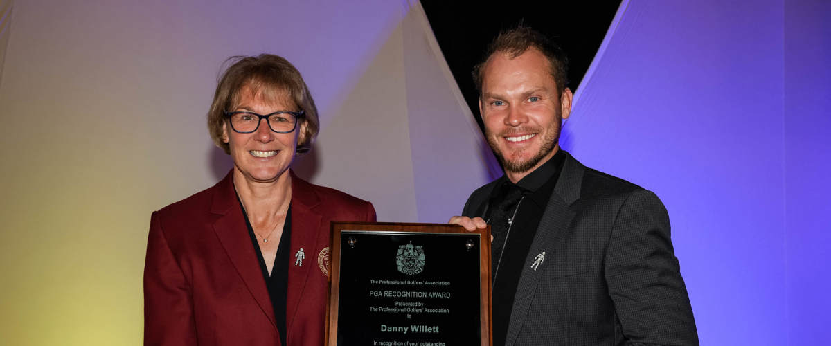Willett receives PGA Recognition Award