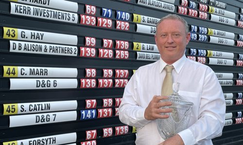 Catlin edges to victory in Kerr Investments 36-hole Order of Merit shoot-out