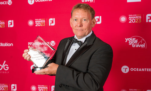 Dodd named England Golf Participation and Development Coach of the Year