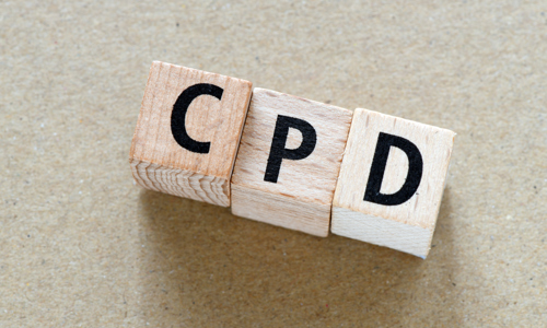 Shape your CPD schedule