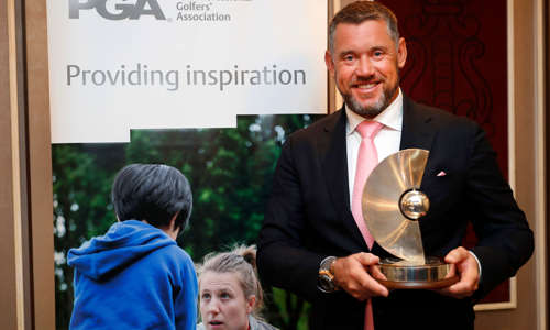 Westwood Claims Prestigious PGA Recognition Award