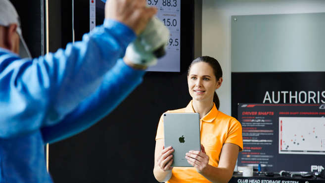 Technology’s role in golf lessons today