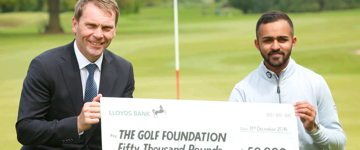 The PGA donates £50,000 to The Golf Foundation