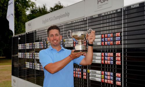 Mansell holds nerve to clinch English PGA Championship at Bowood