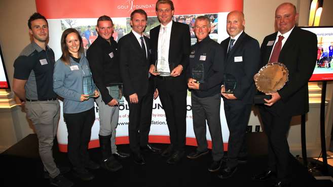 Oliver receives Sir Henry Cotton Award