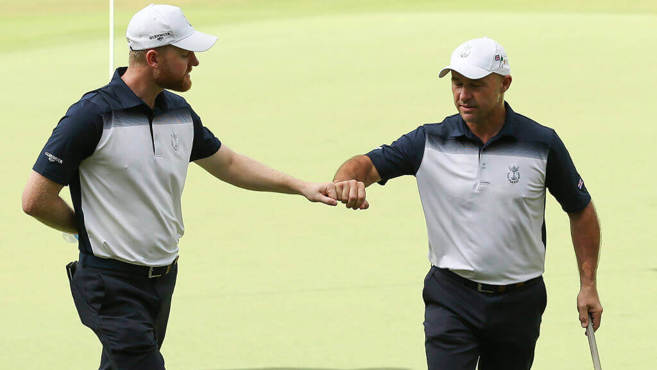 Great Britain & Ireland close in on historic PGA Cup win
