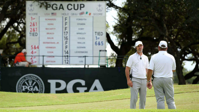 America fight back to win PGA Cup thriller