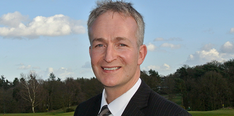 Brendon Pyle, Chief Executive of the Golf Foundation