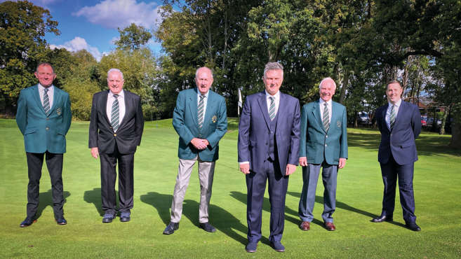 Nigel Turner celebrates landmark with charity golf day