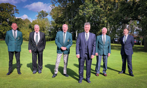 Nigel Turner celebrates landmark with charity golf day