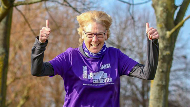 Bennett puts her best foot forward in bid to beat rare form of cancer