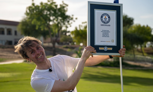 PGA Professional Willett sets new Guinness World Record