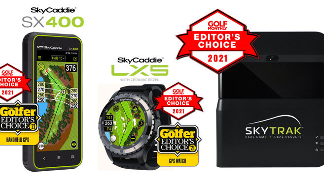 SkyTrak and SkyCaddie win again