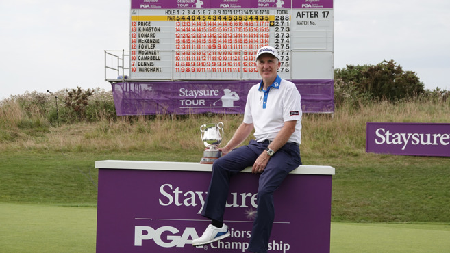 Price crowned Staysure PGA Seniors Champion
