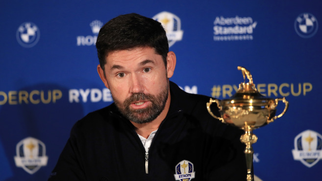 Harrington welcomes Kaymer and McDowell as European Ryder Cup Vice Captains