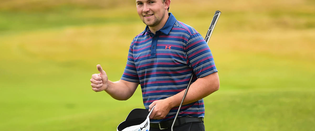 Daniel Croft qualifies for the 149th Open Championship