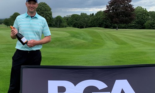 Lewis Atkinson cruises to PGA Surrey Open Championship