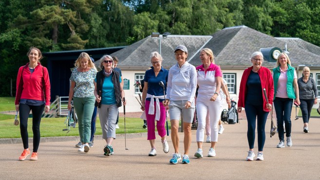 Gleneagles welcomes new female golfers for love.golf experience