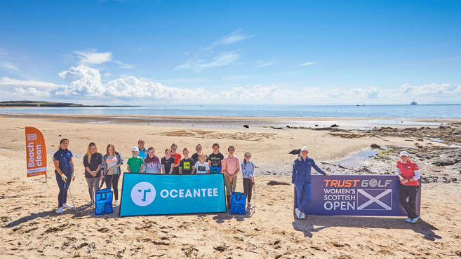 Young golfers come together #foretheocean
