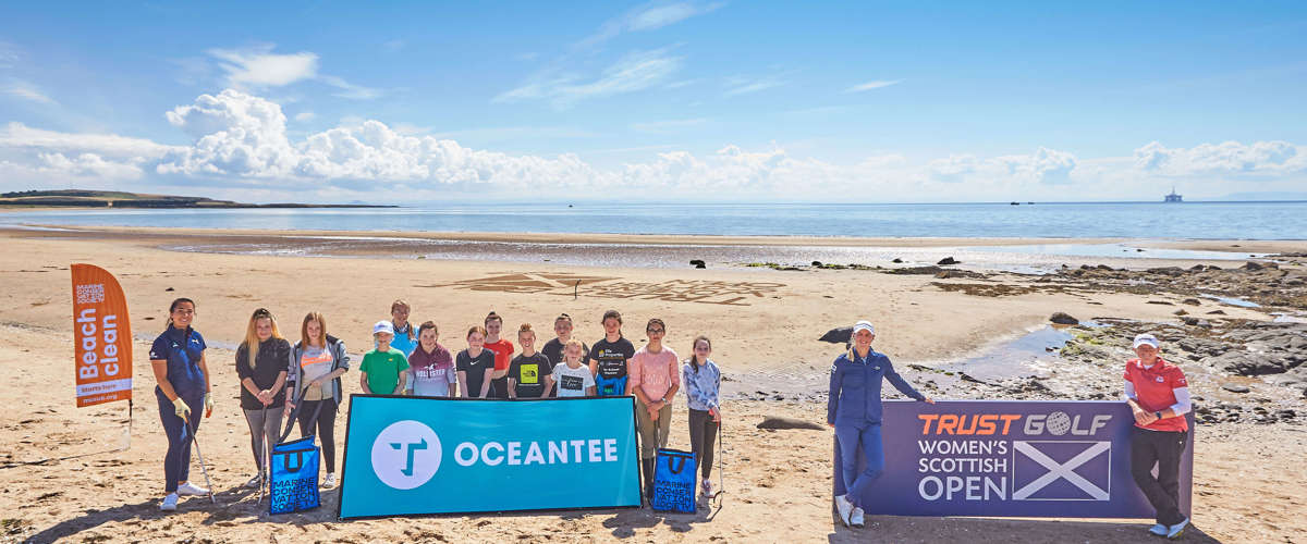 Young golfers come together #foretheocean