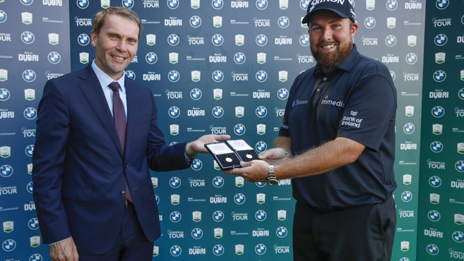 Shane Lowry awarded the Tooting Bec Cup trophy