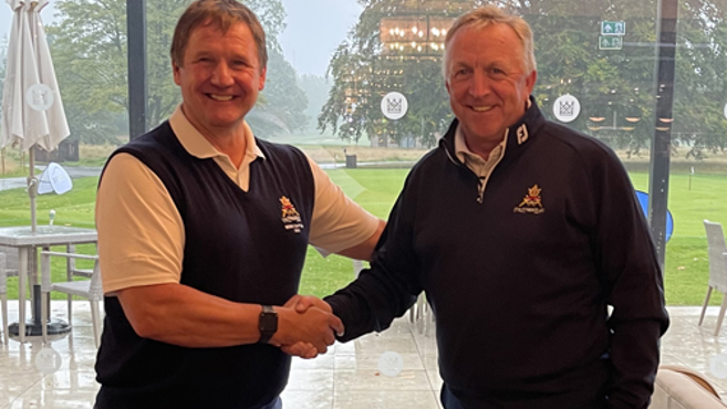 Former plumbing company chief feeling flush after sealing place in SkyCaddie final