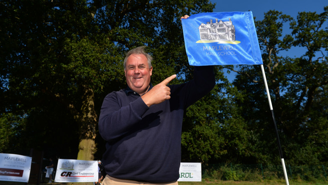 Bailey opens Maplewell Hall School golf course