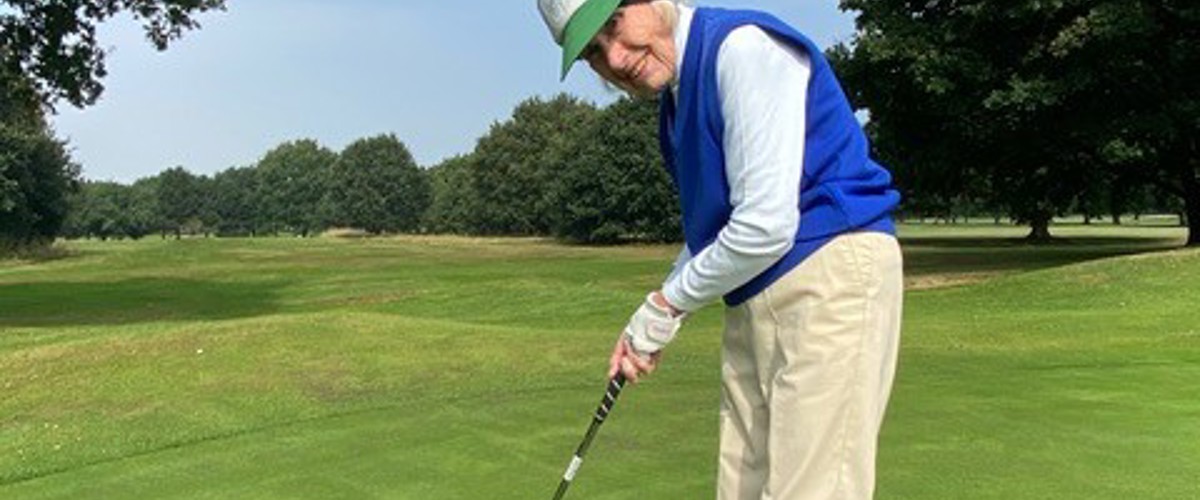 England's oldest female golfer labelled an 'inspiration' by PGA pro Karl Worby