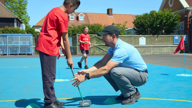 New schools programme promotes physical and mental benefits of golf to youngsters