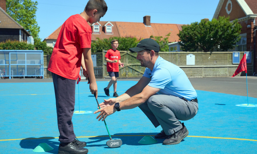 New schools programme promotes physical and mental benefits of golf to youngsters