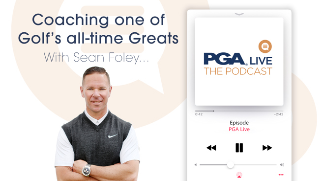 Latest podcast - Sean Foley - Coaching one of golf's all-time greats