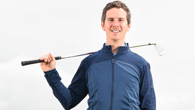 Holtom uses extra time during lockdown to launch set of golf training aids