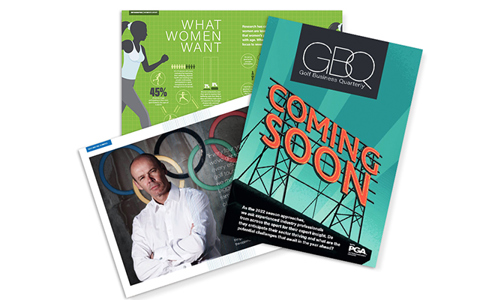 The PGA's new business quarterly magazine for golf recognised across the industry