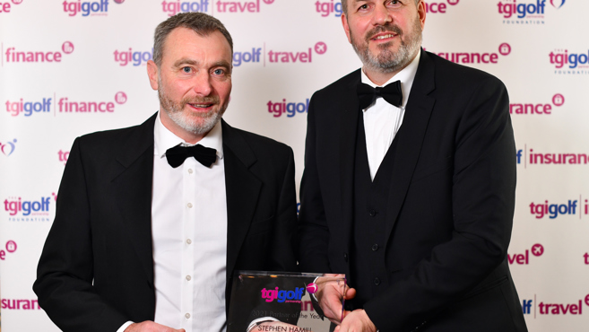 Hamill named TGI Golf Partner of the Year