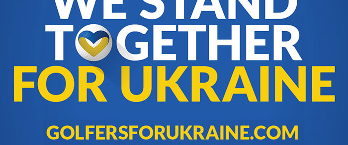 The PGA supports ‘Golfers For Ukraine’ appeal