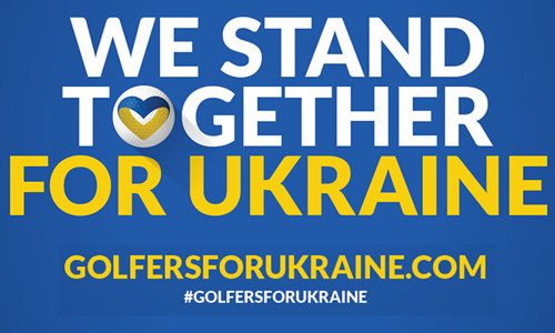 The PGA supports ‘Golfers For Ukraine’ appeal