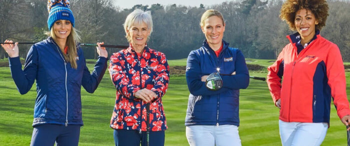 Four celebs embark on golf challenge with help from PGA coaches