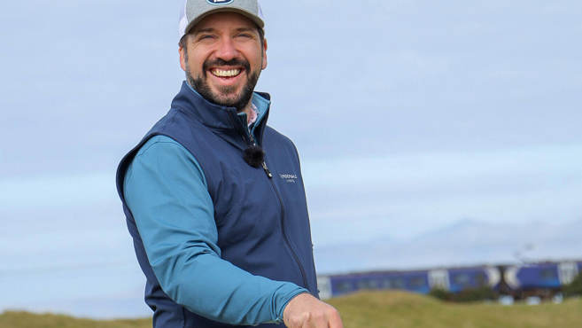 Finch becomes an Official Ambassador of Dundonald Links