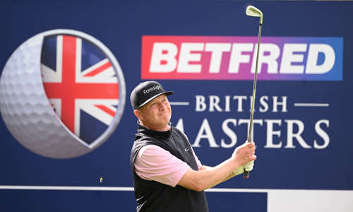 Hutcheon hoping lucrative DP World Tour starts can get him in the swing for the golden oldies