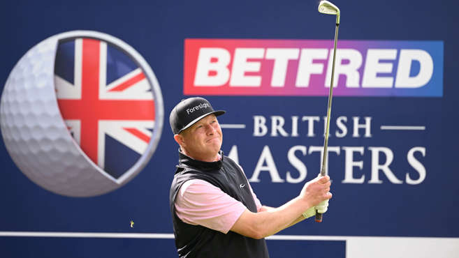 Hutcheon hoping lucrative DP World Tour starts can get him in the swing for the golden oldies