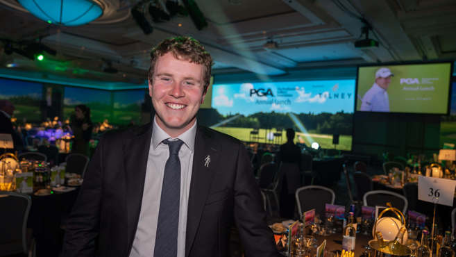 MacIntyre is the toast of the town as Guest of Honour at PGA in Scotland annual lunch