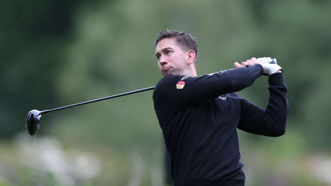 Mansell leads PGA Professional Championship by three shots at Slaley Hall