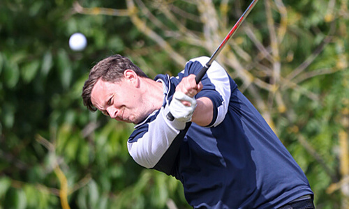 Cruse leads at Bristol Golf Club